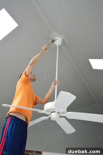 Painting Soaring Vaulted Ceilings: A Master Class 13 Applying final touches with the custom brush tool