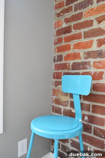 Painting Soaring Vaulted Ceilings: A Master Class 18 New wall color complementing brick mortar