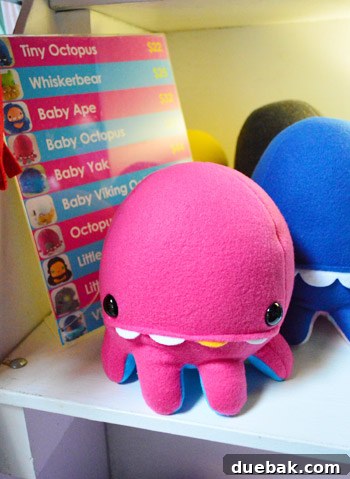 Phil Barbato's Baby Octopi artwork, featuring a whimsical octopus with a gold tooth