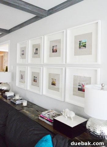 Beyond the App Two Playful Ways to Use Your Instagram Photos 6 Close-up of a framed Instagram photo showing a dog
