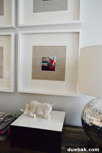 Beyond the App Two Playful Ways to Use Your Instagram Photos 7 Updated living room frames featuring family Instagram photos