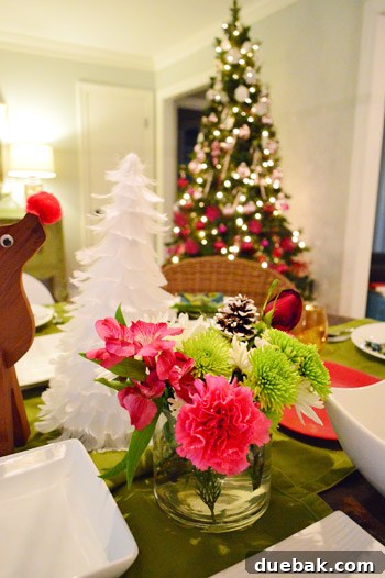 Christmas Dinner Food Spread