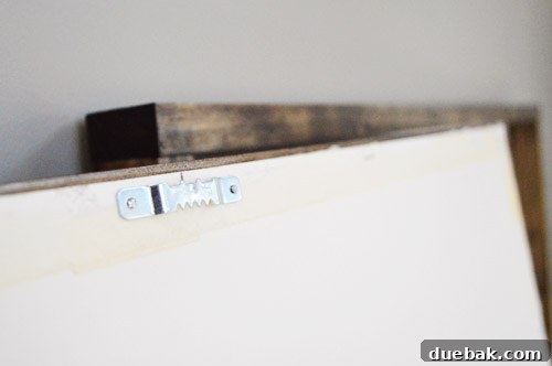 Attaching hanging hardware