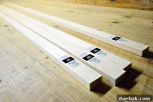 Pine boards for DIY frames