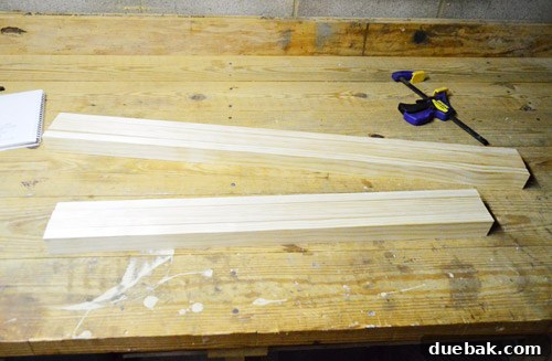 Cut boards ready for assembly