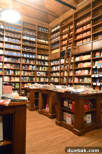 Interior of Books & Books, a beautiful bookstore