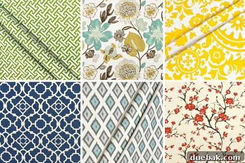 Epic Freebie: More Than Just A Label 2 A vibrant selection of fabrics in various colors and patterns, showcasing the variety available for home decor and DIY projects.