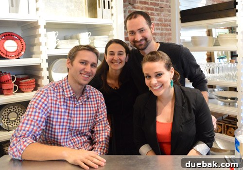 The authors posing with friend Jamie and his fiancée Ashley, who snuck in a picture before the signing.