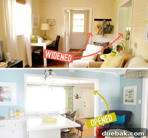 An open concept kitchen and dining area, demonstrating a fluid transition between functional spaces.