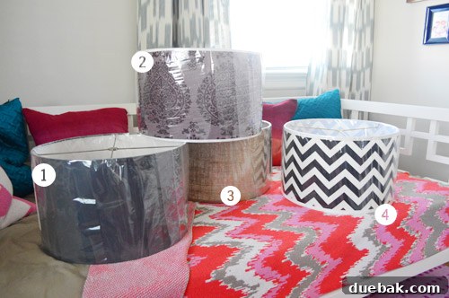 Four Light Shade Options