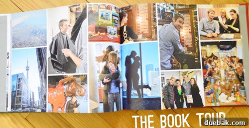 Preserving Our Year: The Family Photo Book Process 13 Yearbook Family Album Spread Featuring Photos Of Book Tour