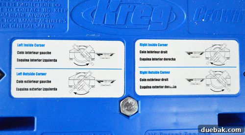 Mastering Crown Molding Installation 13 corner diagrams on Kreg Crown Pro molding tool
