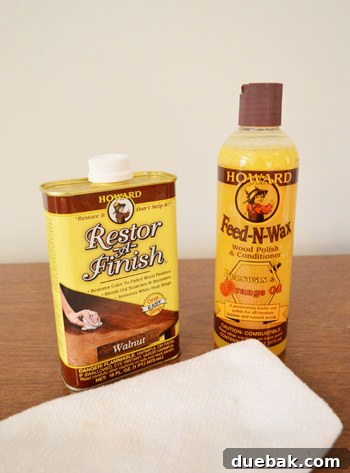 Howard Restor-A-Finish and Feed-N-Wax products