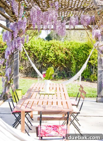 Crashing into Quaintness: The Vine-Covered Home 13 Enchanting Wisteria pergola in Bonnie's garden
