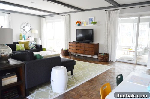 Elevate Your Entertainment Install a Shelf Above Your TV 15 Fully transformed living room wall with TV and shelf