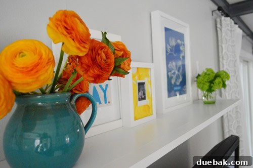 Elevate Your Entertainment Install a Shelf Above Your TV 8 Close-up of DIY shelf construction