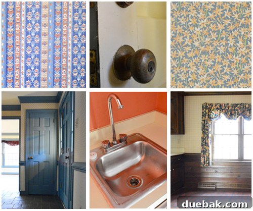 Your New Home Questions Answered 9 Interior view of a bathroom with wallpaper in the new house