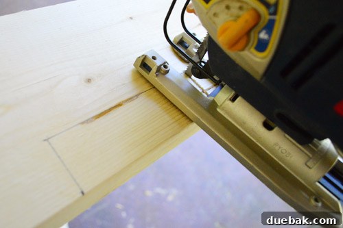 Notching and priming pergola joists for a snug fit