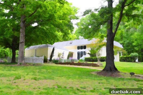 Houses That Almost Became Home 5 The Quirky House, featuring a unique basement designed like a yacht cabin, but with an unusual roofline and stained glass.