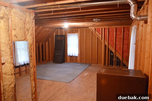 Unfinished storage room potential