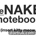 The Heart of May 8 Naked Binders website screenshot with feline reference