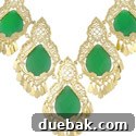 The Heart of May 5 Kendra Scott Valora statement necklace in matte green