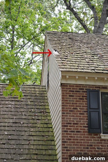 Major Home Upgrades: Furnace and Roof 2 Old house with visible signs of wear and tear, highlighting the need for renovations.