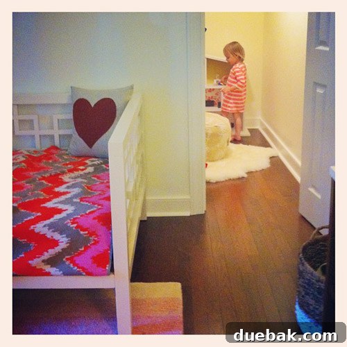Clara discovering her new favorite hiding spot in the new house, symbolizing adaptation and new beginnings.