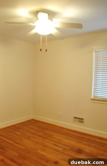 Closing the Chapter on Our Second Home 20 Before photo of Clara's room upon moving in