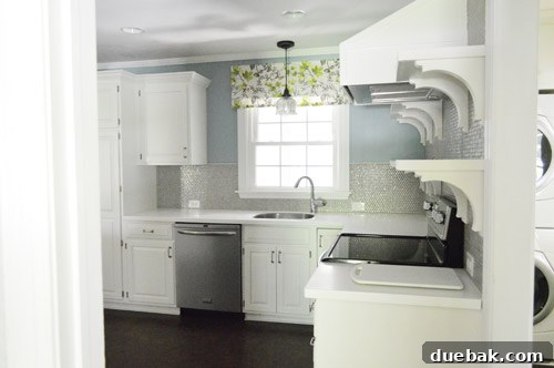 Closing the Chapter on Our Second Home 8 Another perspective of the transformed and empty kitchen space