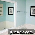 Fresh Space, Happy Place 4 Mirror Mate paintable Acadia frame in natural white finish