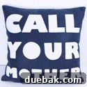 Fresh Space, Happy Place 2 Red Barn Mercantile cheeky decorative pillow with humorous quote