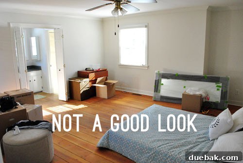 creating comfort in a new house