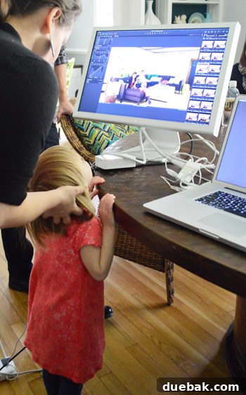 The HGTV Effect 3 Clara the editor directing a home photoshoot setup