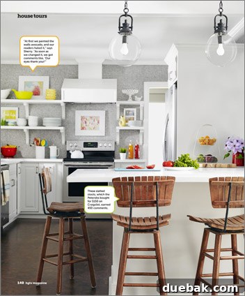 The HGTV Effect 10 Beautifully styled kitchen shot for a magazine feature