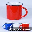 Red Barn Mercantile - Vintage Tinware Mugs