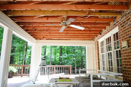 Demolishing Your Old Ceiling: A DIY Guide 11 Bags of removed insulation