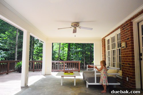 Demolishing Your Old Ceiling: A DIY Guide 3 Before demolition of the sunroom ceiling