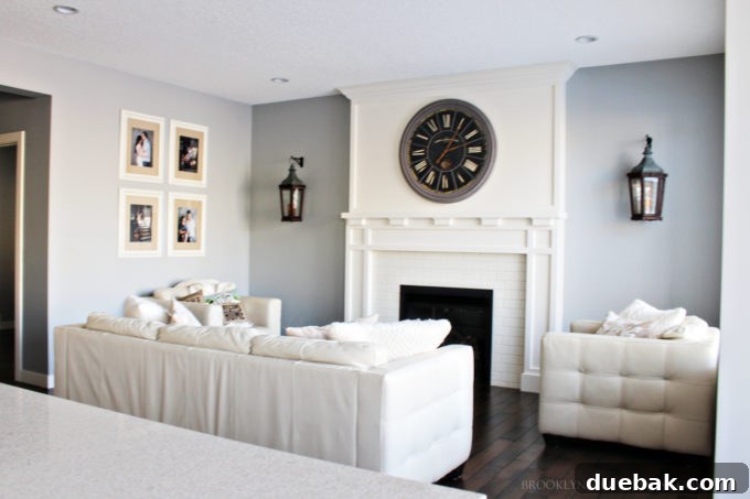 Lively living room with ample seating, decorative accents, and a comfortable atmosphere for family relaxation.