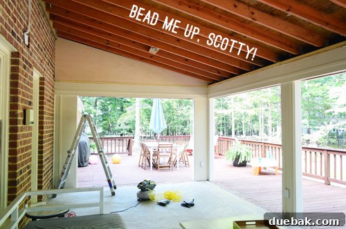 Sunroom ceiling inspiration