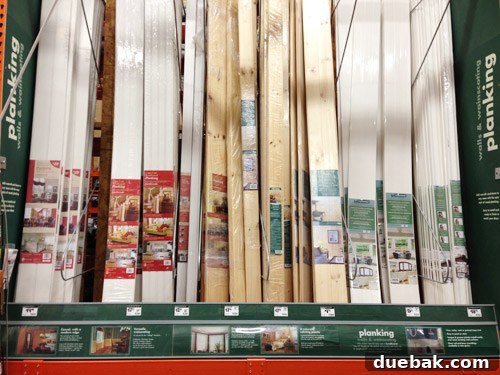 Variety of beadboard ceiling options