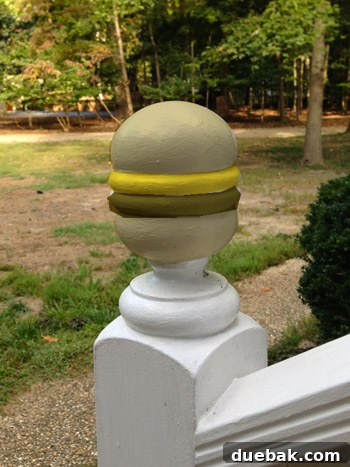 The Pivot: From Loss to Leverage 9 Railing ends resembling hamburgers
