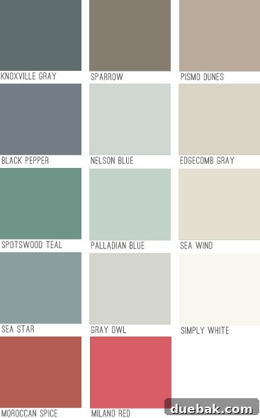 Revere Pewter: The Gray Paint Everyone Raves About 7 Paint swatches comparing Pismo Dunes, Gray Owl, and Revere Pewter
