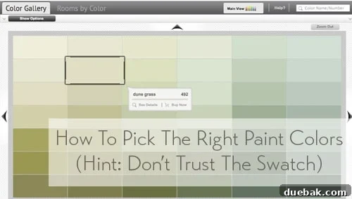 Color Confidence: Your Guide to Perfect Paint Choices 2 Comparative paint swatches showing bold vs. muted teal for wall application