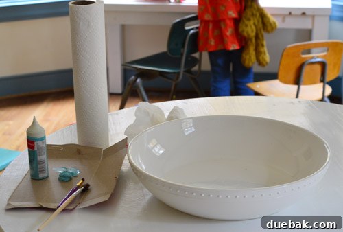 Abandoned serving bowl for the planter