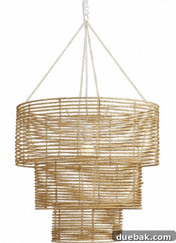 Elevating Kitchen Style: Installing Three Pendant Lights 3 Rope chandelier for kitchen dining area