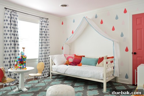 Creating Her Dream Big Girl Room Beyond the Crib 14 Another view of Clara's room, hinting at the unfinished wall project