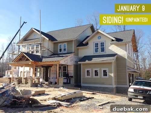 Nearing completion of structural construction for Homearama