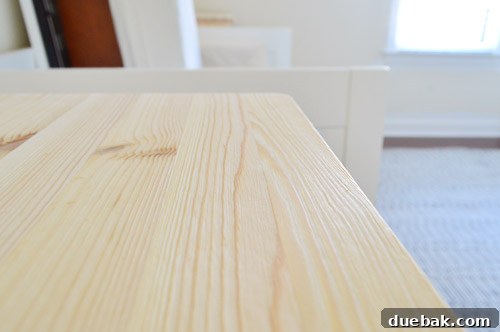 Solid wood construction of IKEA FJELL dresser