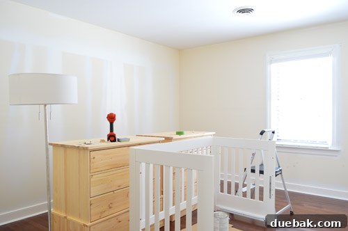 Craft Your Own Miniature Ecosystem 2 Nursery renovation starting with a fresh paint job